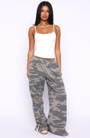Make Me Promises Pants Camo Print