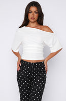 Marrakech Moments Top White