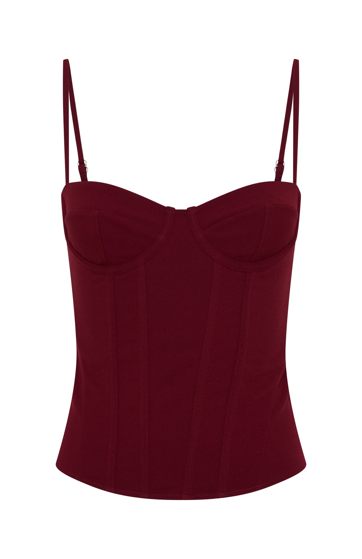 Moonlight Dance Bustier Wine | White Fox Boutique