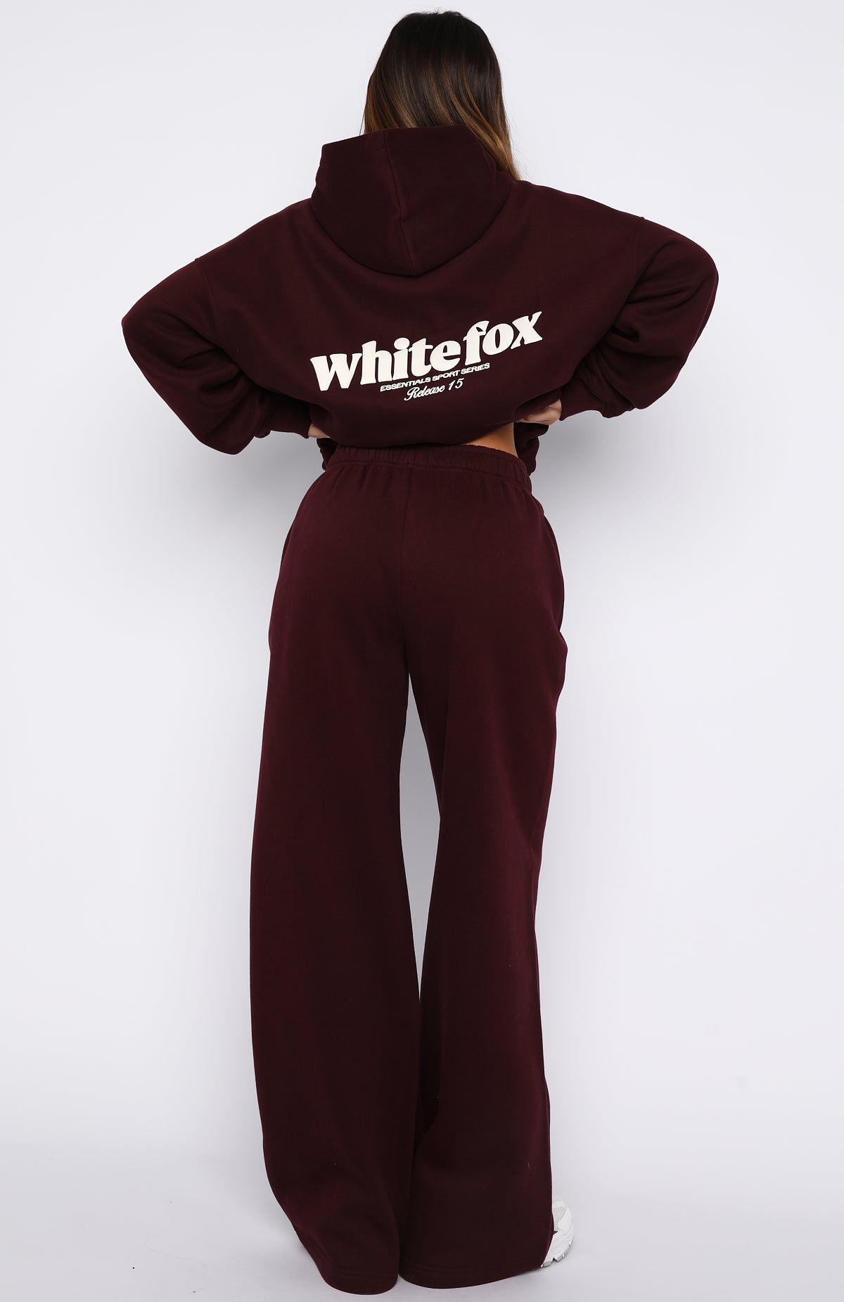 Release 15 Asalia Wide Leg Sweatpants Plum | White Fox Boutique