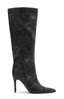 Run Away With Me Knee High Boots Vintage Black