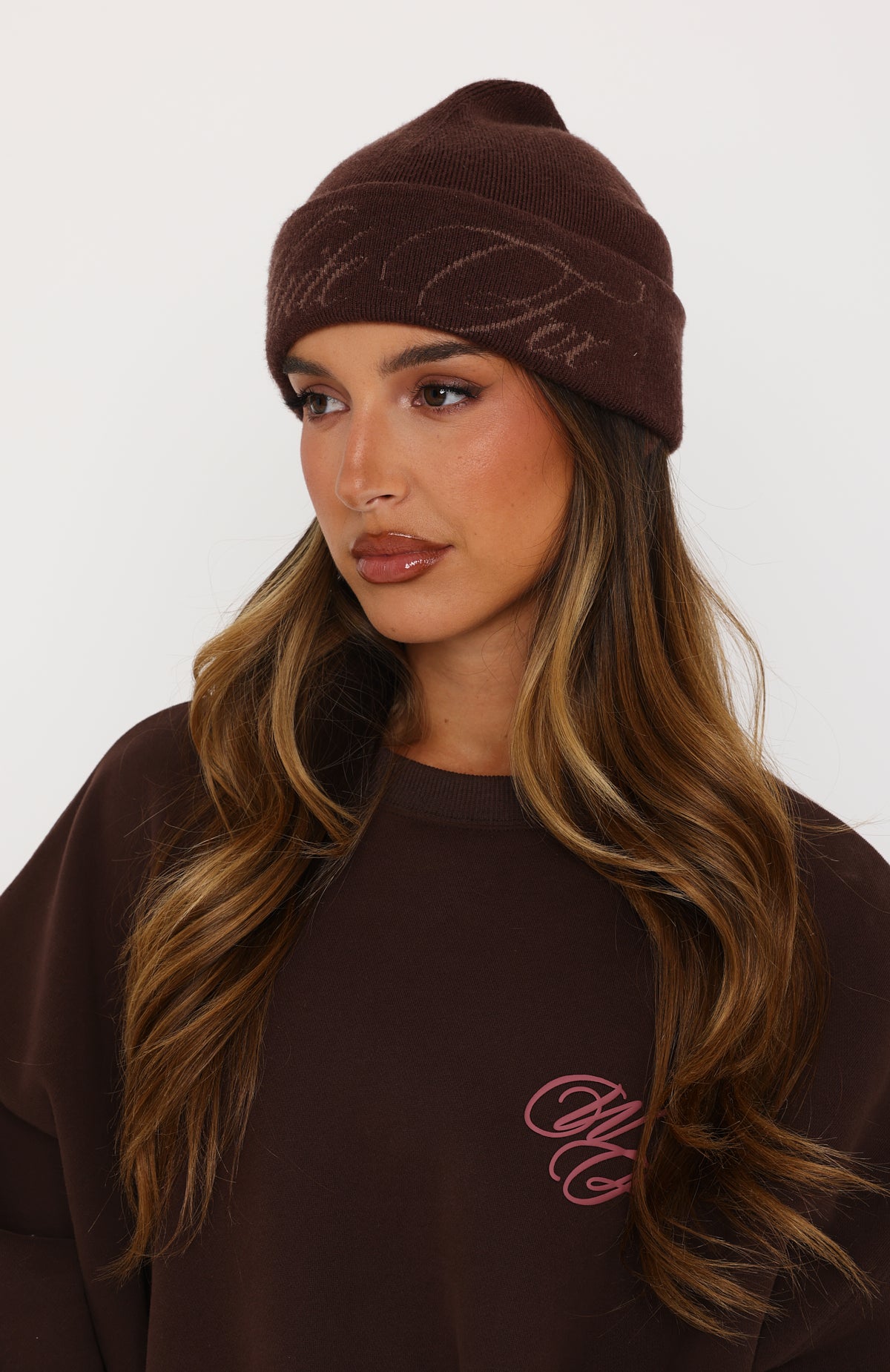 Studio 17 Agnes Beanie Chocolate | White Fox Boutique