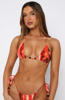 Summer Anthem Bikini Top Flamin' Horizon