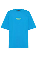 Sweet Lemonade Oversized Tee Blue