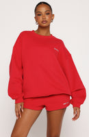 Test Drive Lounge Shorts Red