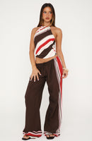 Tropic Muse Pants Raspberry Love