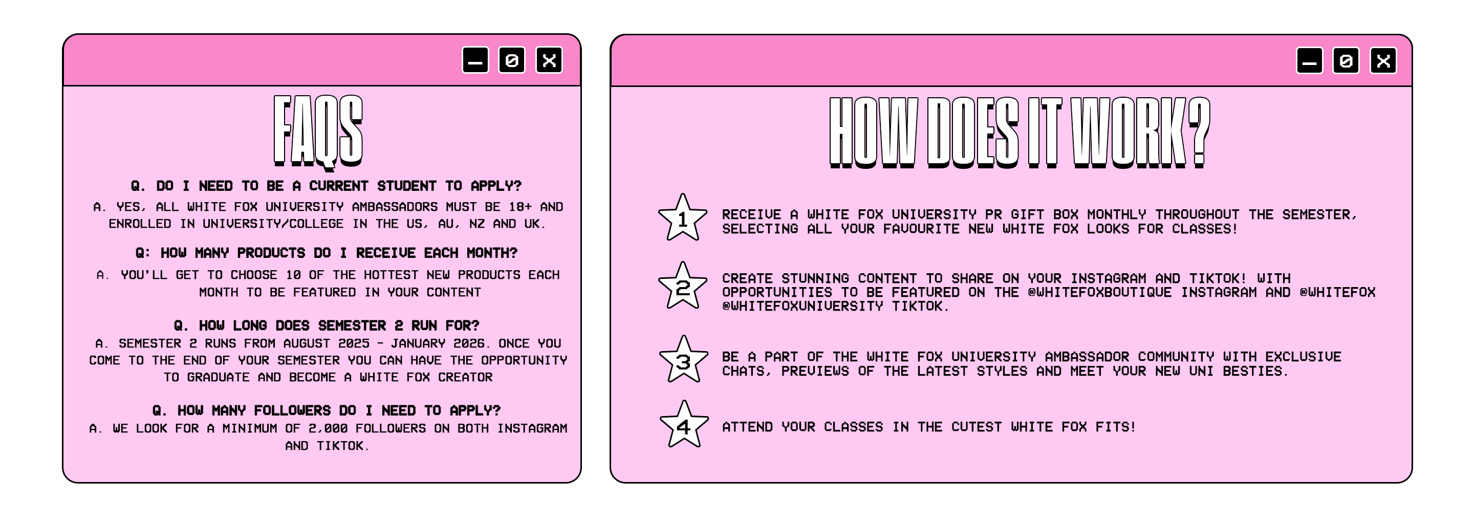 FAQs about White Fox University. How does it work?
