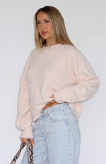 Warm Whispers Knit Sweater Cream