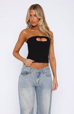 Just Because Bustier Black