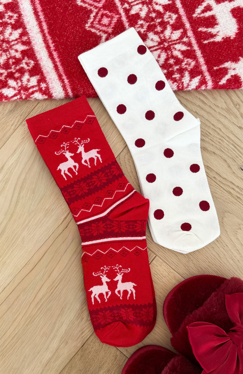Calvin 2 Pack Socks Mixed