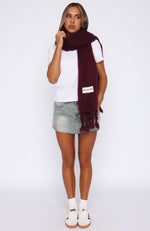 Alaska Scarf Plum
