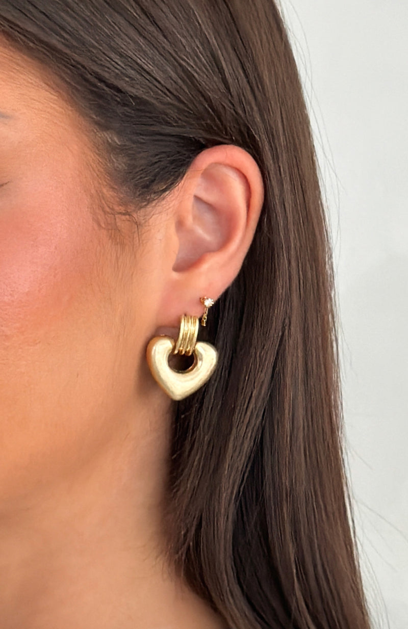 Ziva Earrings Gold