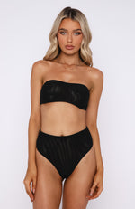 Total Mood Mesh Hot Pants Black