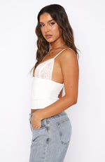 Blessed Life Bustier White