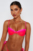 More Than A Dream Bikini Top Strawberry Ombre