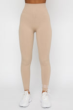 Coffee Date Seamless Leggings Sand