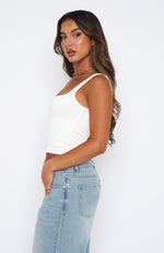 Fell In Love Top White