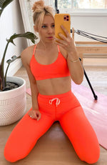 Monza Leggings Tangerine