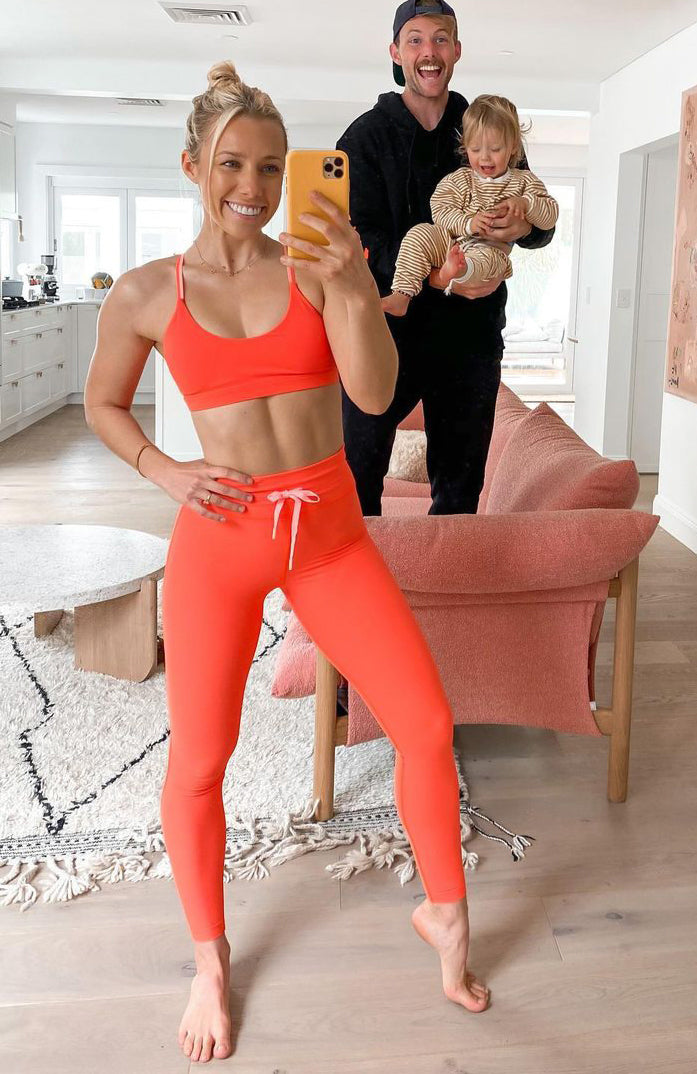Monza Leggings Tangerine