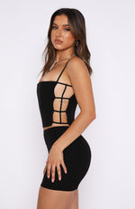 Unknown Places Bustier Black