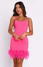In A Trance Mini Dress Pink