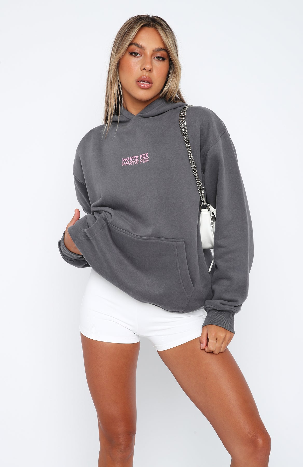 In Transit Oversized Hoodie Volcanic | White Fox Boutique