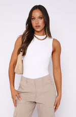 Keep You Around Bodysuit White