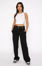 Like What You See Pants Black