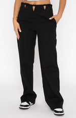Like What You See Pants Black