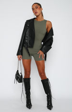 Live Freely Playsuit Olive