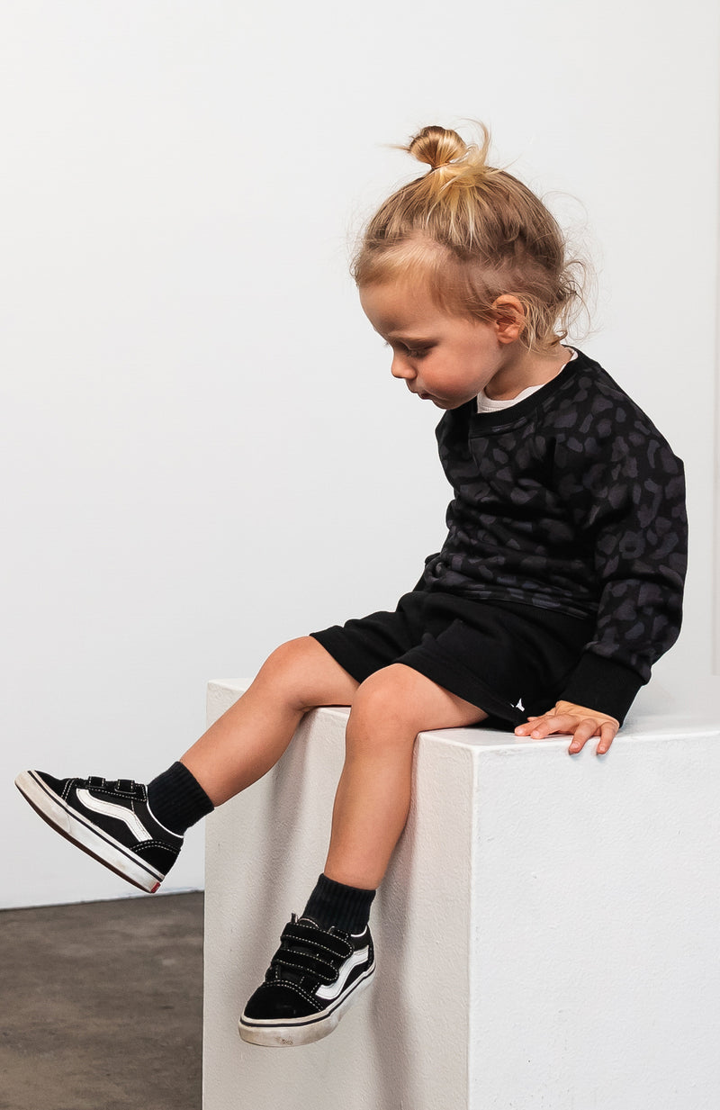 Mini Team Camo Sweater Midnight Camo