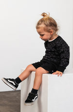 Mini Team Camo Sweater Midnight Camo