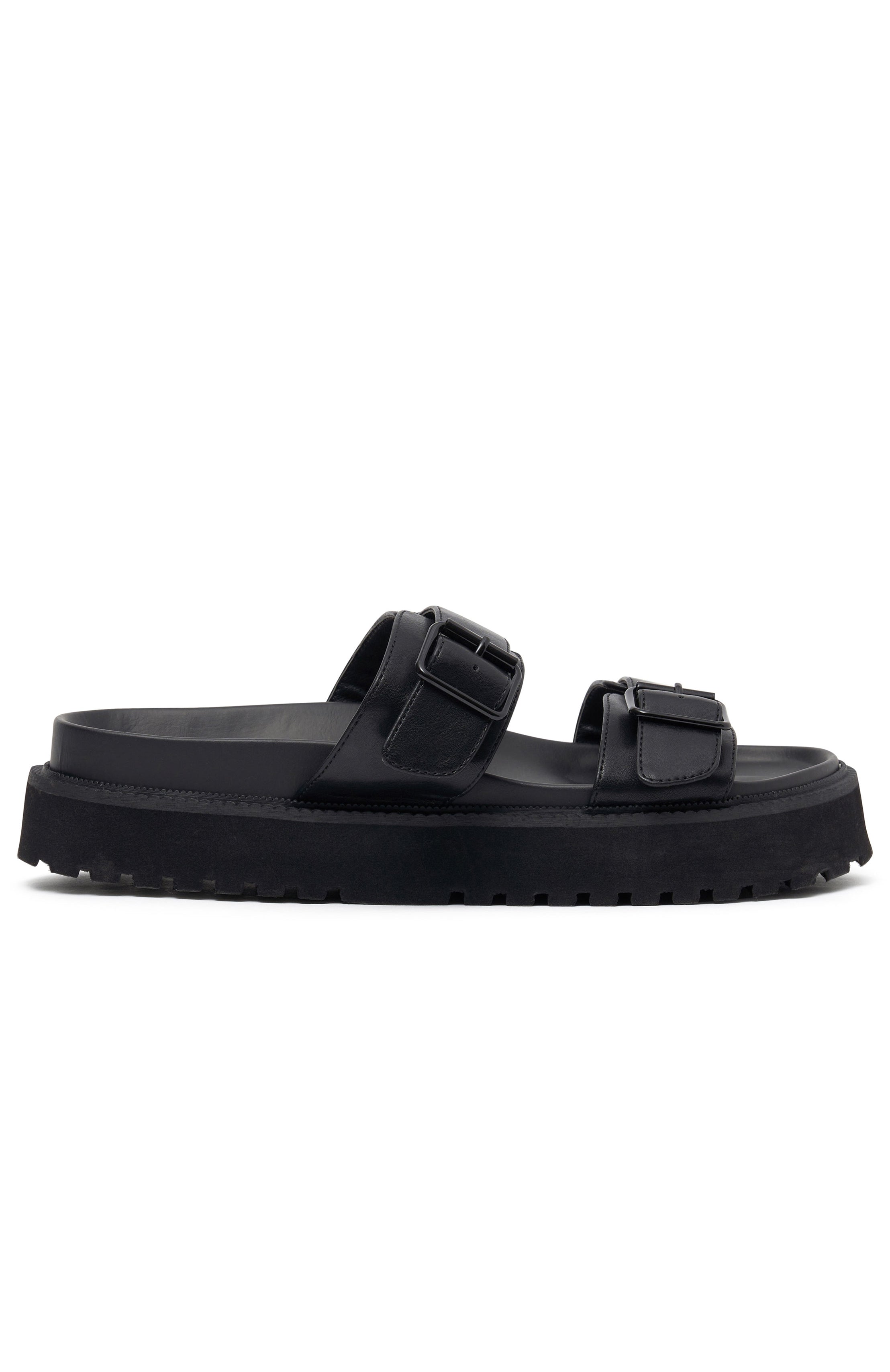 Mila Slides Black | White Fox Boutique