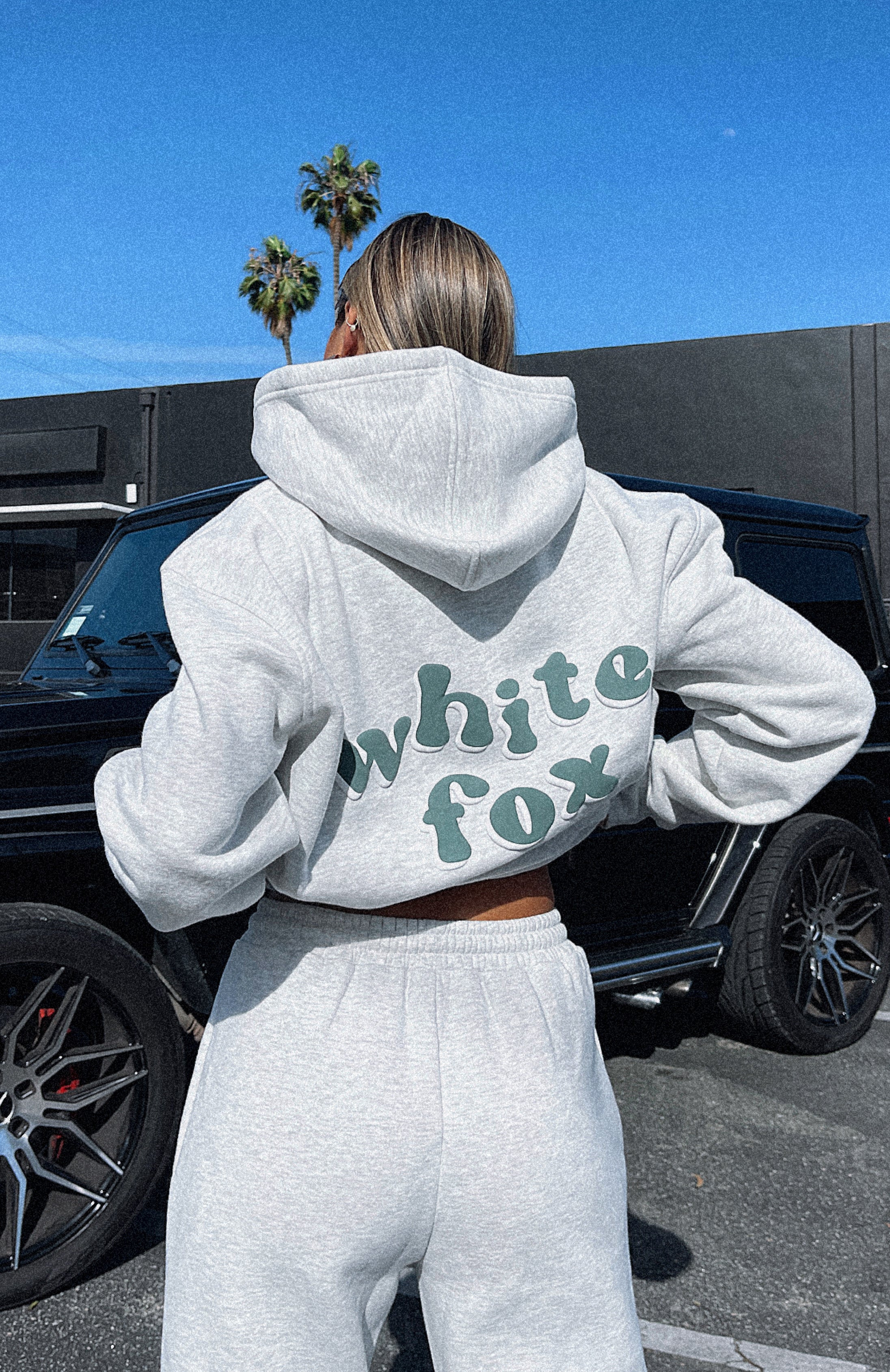 4th Edition Oversized Hoodie Smoke | White Fox Boutique
