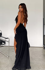 End Of The Road Maxi Dress Black