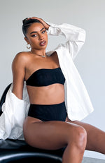 Total Mood Mesh Hot Pants Black