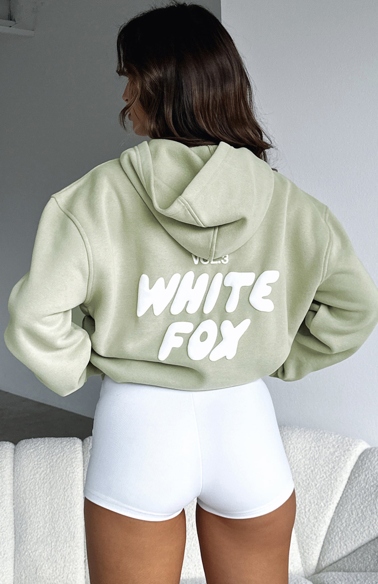 White Fox Offstage Hoodie Moss