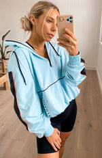 Skyler Windbreaker Sky Blue