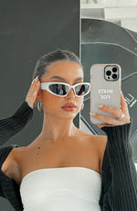 Viper Sunglasses Silver/Black