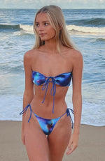 Summer Sea Bikini Top Dolce Vita Print