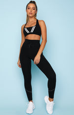 Dominate Sports Bra Black