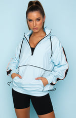 Skyler Windbreaker Sky Blue