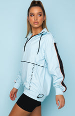 Skyler Windbreaker Sky Blue