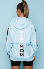 Skyler Windbreaker Sky Blue