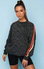 Team Camo Oversized Sweater
