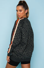 Team Camo Oversized Sweater